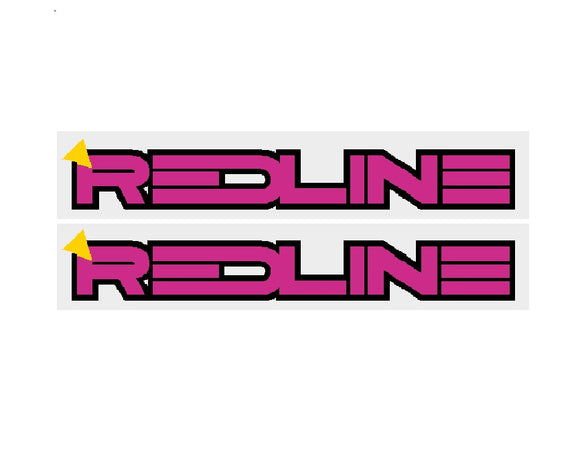 1987 Redline fork decals - black frame