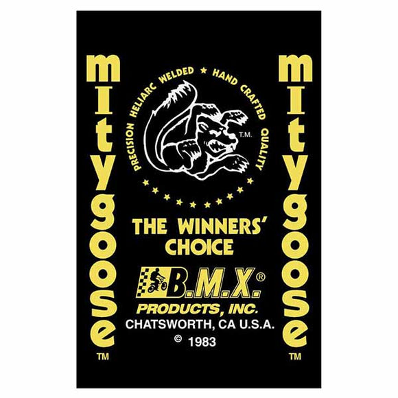 1983 Mongoose - Mitygoose decal set