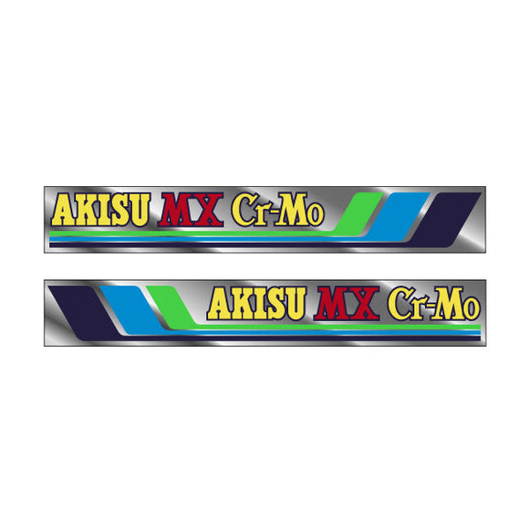 Akisu - MX Red CR-MO Stripes Fork decals