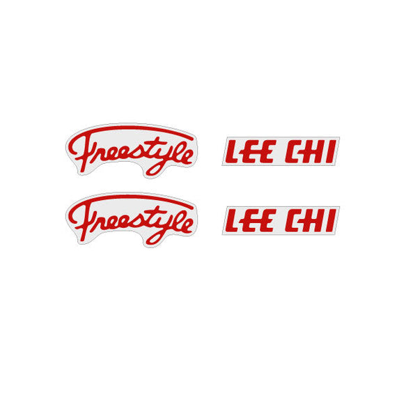 Lee Chi -  Caliper decals in Red