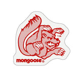 Mongoose - Helmet side Decals (pair) - Red filled in