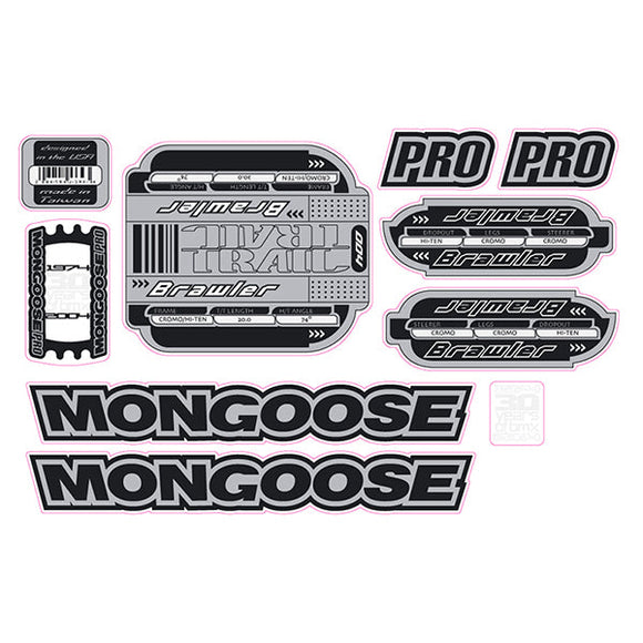 2004 Mongoose - Brawler - Decal set