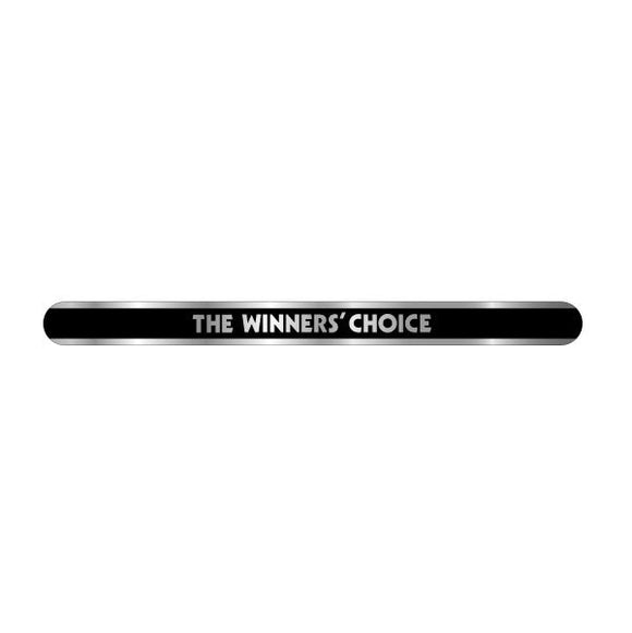 Mongoose - Winners choice BLACK - seat clamp decal