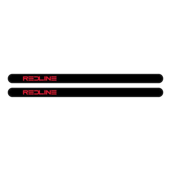 Redline Gen 3 Black with red logo - Flight crank decal set