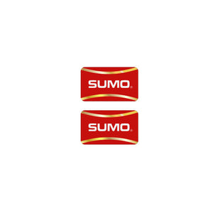 Sumo - Red, Gold and White rim decals