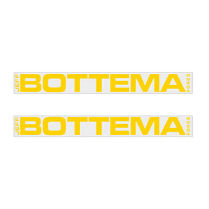 Bottema - Jeff - YELLOW fork decals