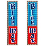 1982-83 Blue Max Blue/Red Prism Decal set