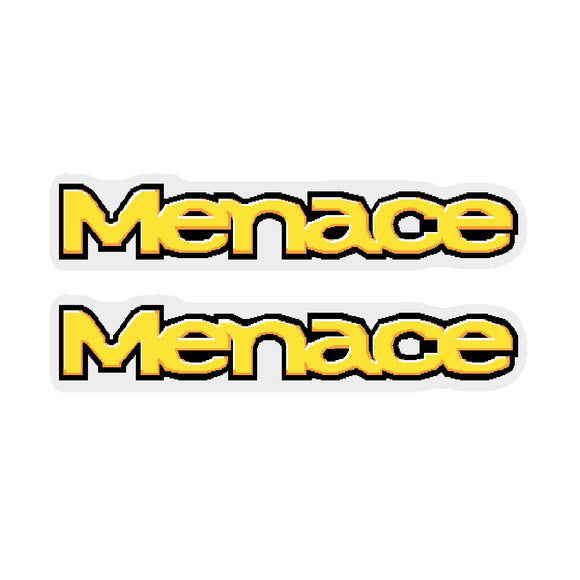Mongoose - 1997 Menace Top Tube decal