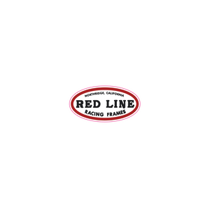 Redline Pro-Line early font decal set - red