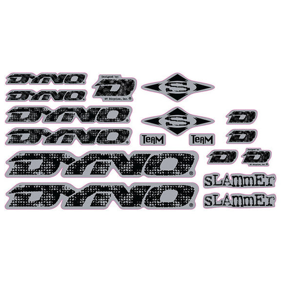 1997 DYNO - Slammer decal set