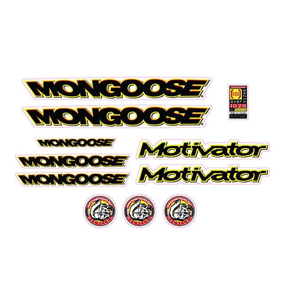 1997 Mongoose - Motivator - Decal set