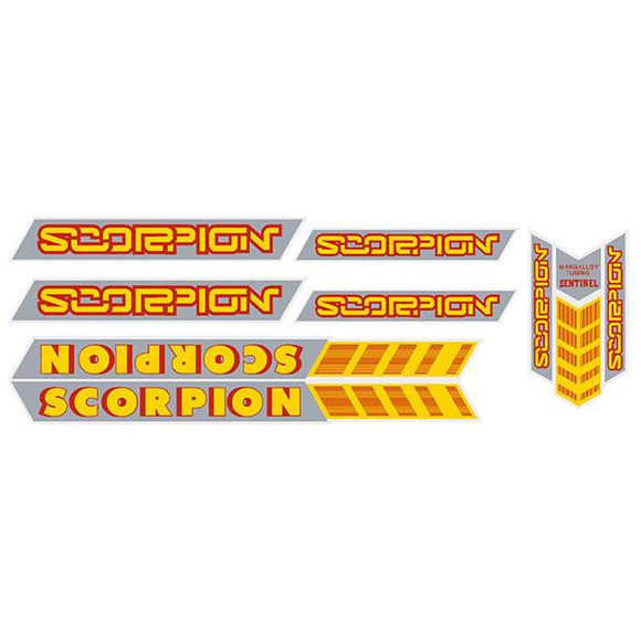 Scorpion BMX - Sentinel decal set