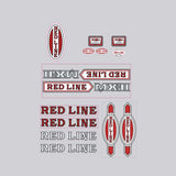 1979-80 Redline MX-II early font decal set