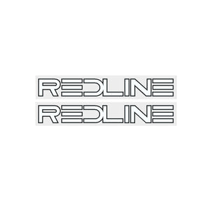 1981 Redline fork decals - white