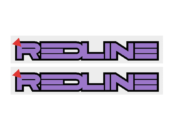 1985 Redline fork decals - for radberry pink frames
