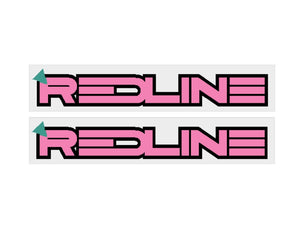 1986 Redline fork decals - for radberry pink frames