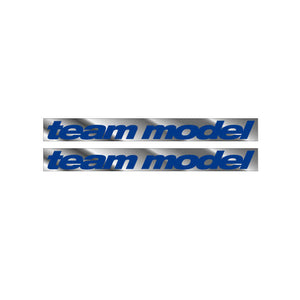 1990 GT BMX - TEAM  MODEL - Blue on Chrome decals