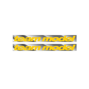 1990 GT BMX - TEAM  MODEL - Yellow on Chrome decals