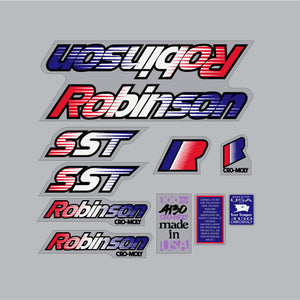 1992 Robinson - SST decal set - on clear