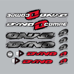 1993 DYNO - COMPE decal set for Orange frame