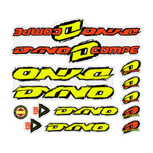 1993 DYNO - COMPE decal set for Chrome frame