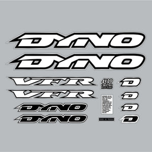 1995 DYNO - VFR decal set for Red frame