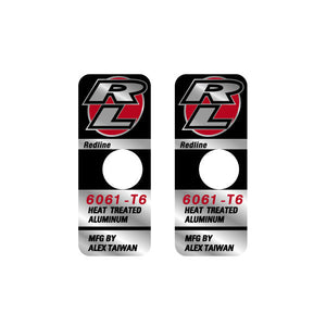 Redline - 90's Alex Heat-Treated 6061 rim decals