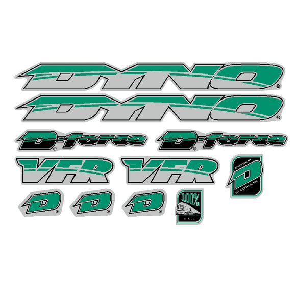1998 DYNO - VFR decal set - for black frame