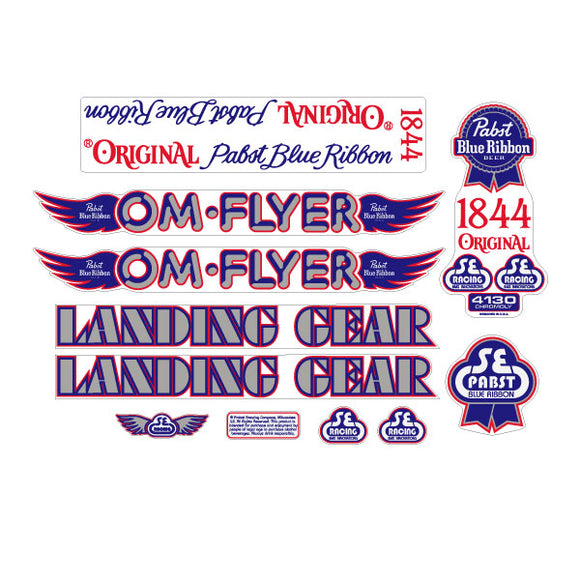 2015 SE Bikes - OM Flyer - PBR - decal set