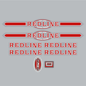 2019 Redline - Squareback decal set - for Black frame