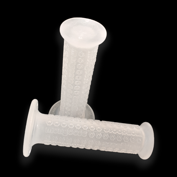 Mongoose Factory Grips clear BMX Products USA
