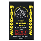 1983-85 Mongoose Minigoose Seatmast decal