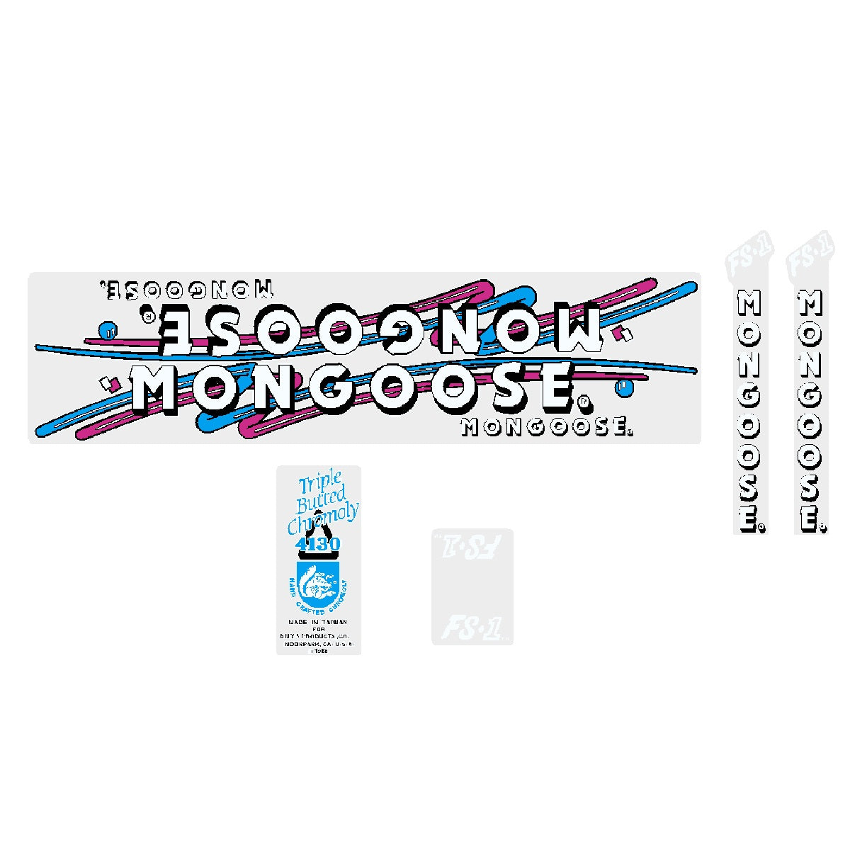 Mongoose Decals | BMX Products USA | 3