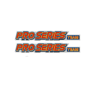 1996 GT BMX - Pro Series - top tube decals - team model