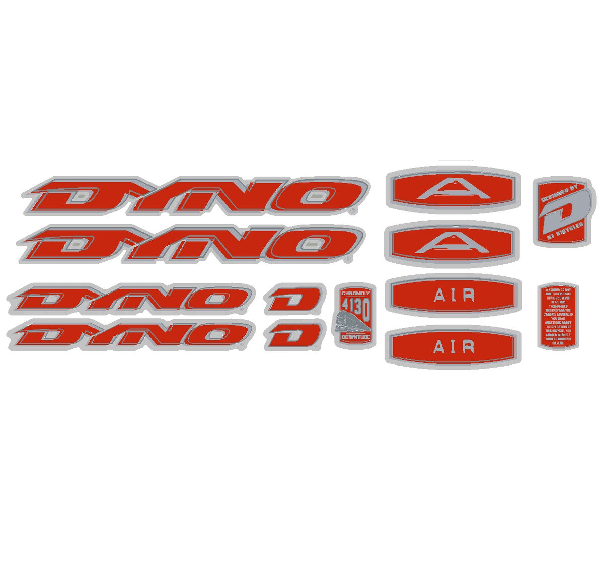 Dyno Air Decals _ Dyno Air Stickers en vente – SSKEHG