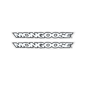 1998 Mongoose - Menace fork decal set - for blue frames