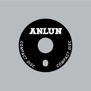 Anlun -  Compact Disc decal in  Black