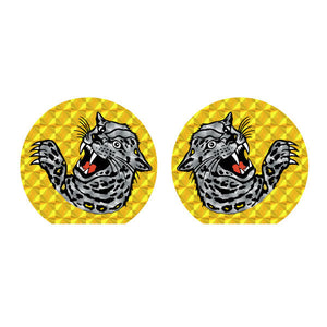 Jag Team Gusset decal set - GOLD & SILVER