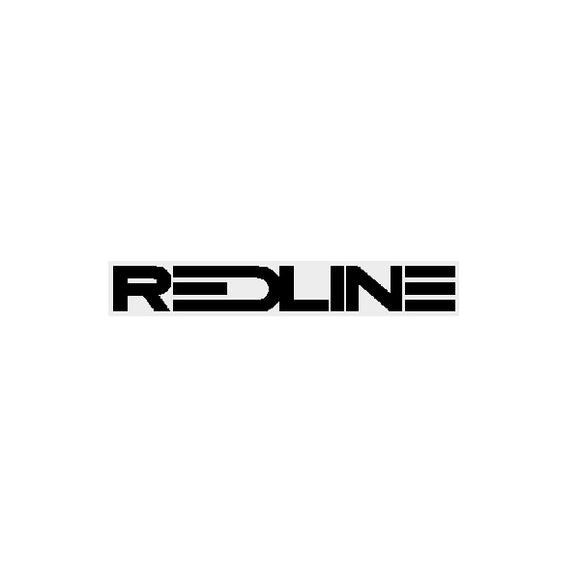 Redline - Fork lifter stem decal - black
