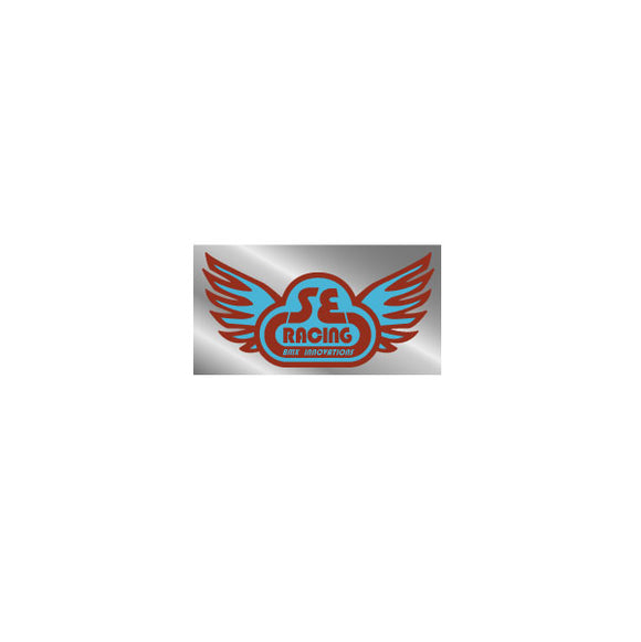 SE Racing - Wing Bars decal - on chrome | BMX Products USA