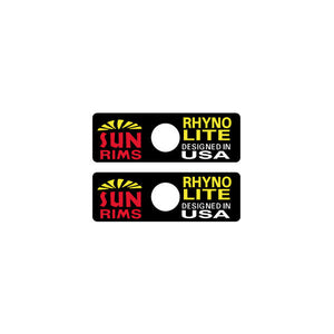 SUN - Rims RHYNO LITE - DESIGNED IN USA decals
