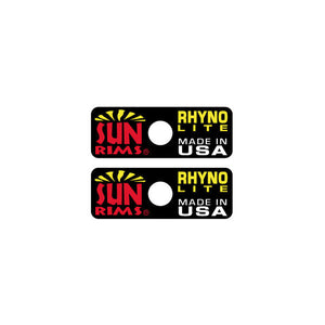 SUN - Rims RHYNO LITE - MADE IN USA decals