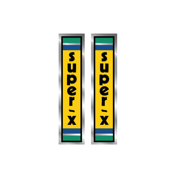 Super X - Fork decals Custom