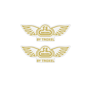 SE Racing by TROXEL -  Gold - Seat decal set