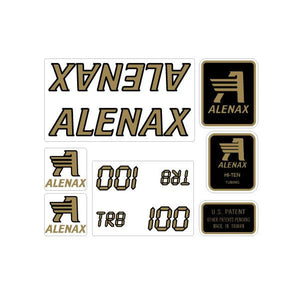 Alenax - TRB-100 decal set in Black gold