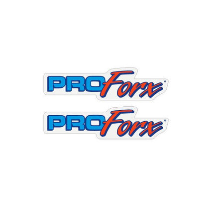 Answer - Pro Forx - Blue & Orange fork decal set  - Bmx Products AU