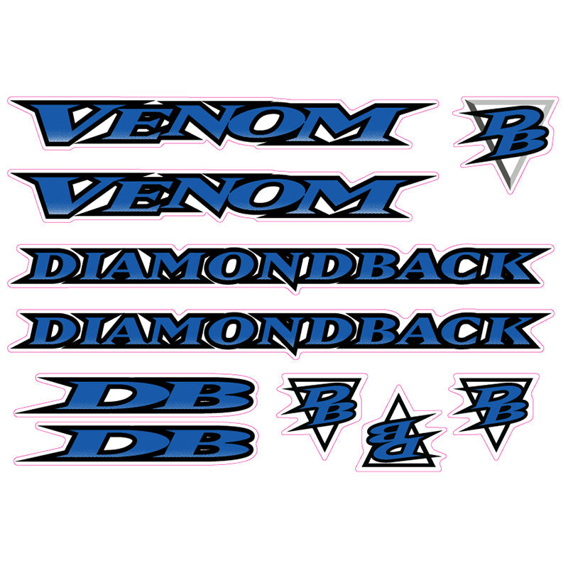1996 Diamond Back - Venom decal set | BMX Products USA