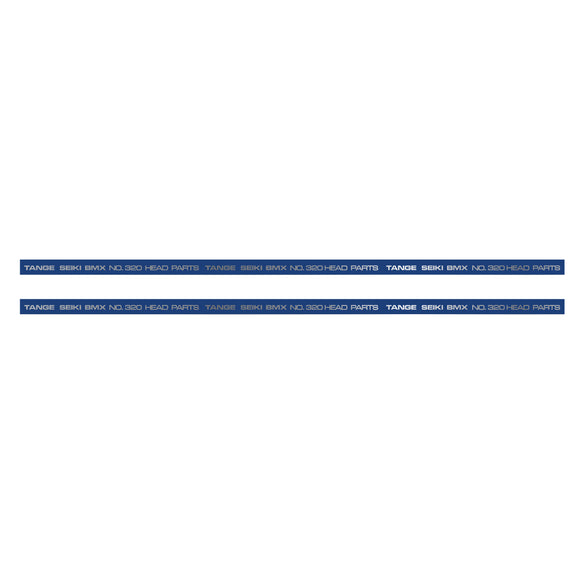 Tange - 320 - BLUE- Headset decal set
