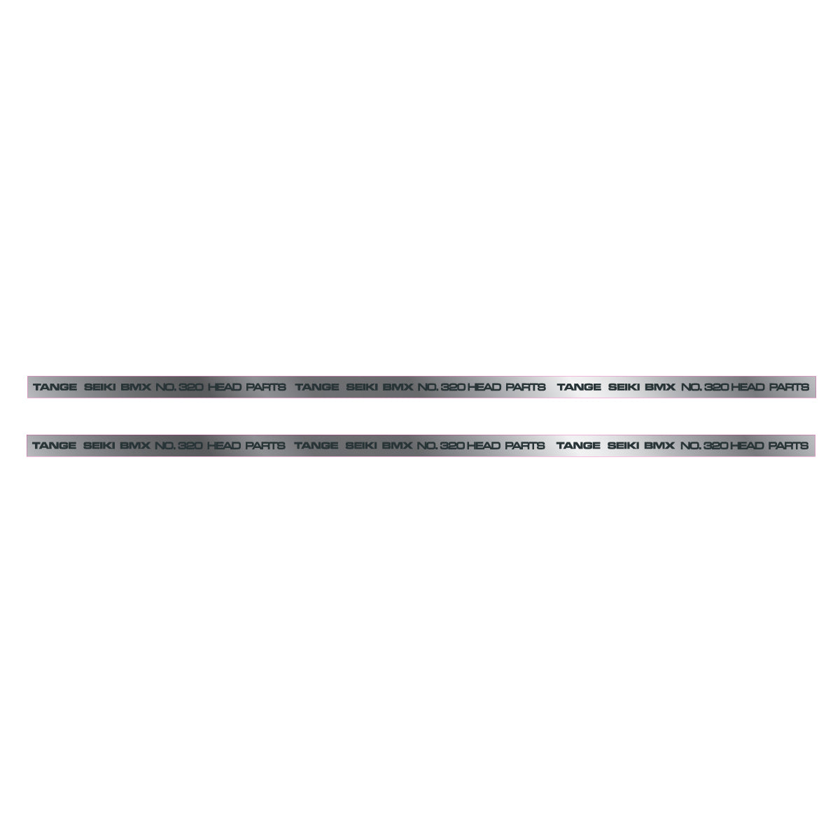 Tange - 320 - CHROME- Headset decal set | BMX Products USA