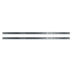Tange - 320 - BLACK STRIPES- Headset decal set